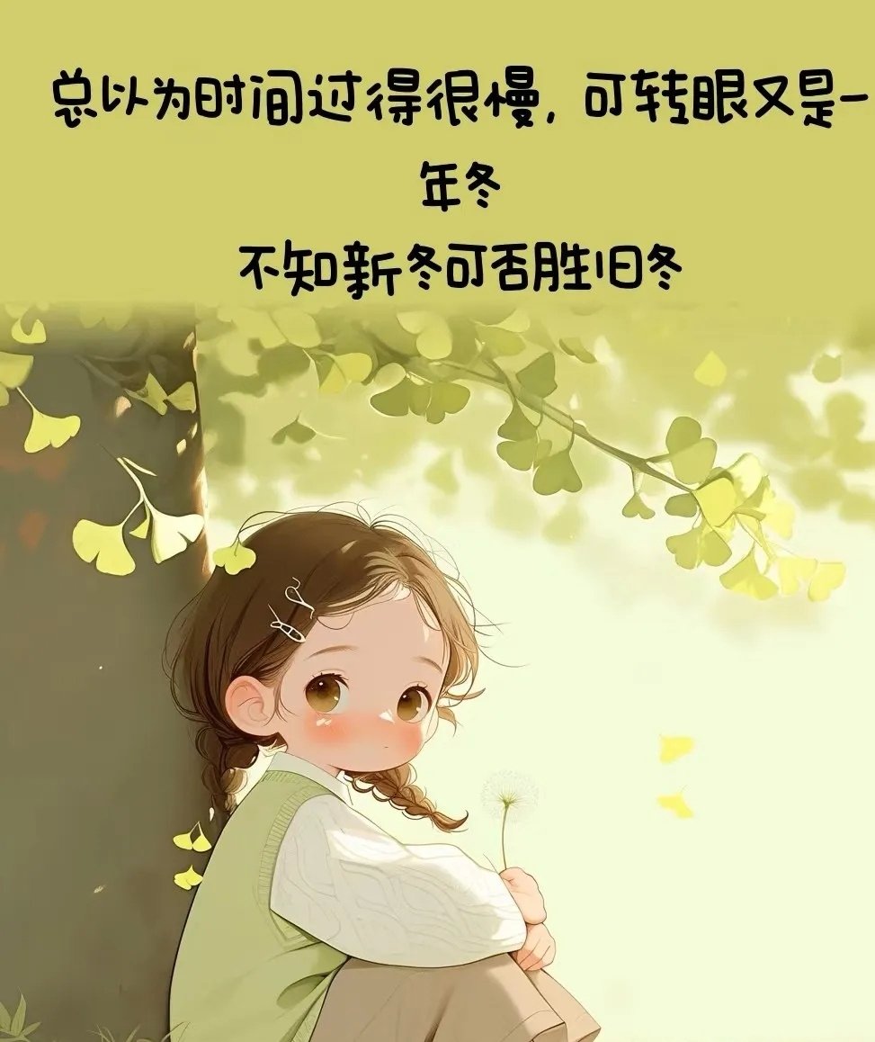 岁月流转
又是一年冬～
