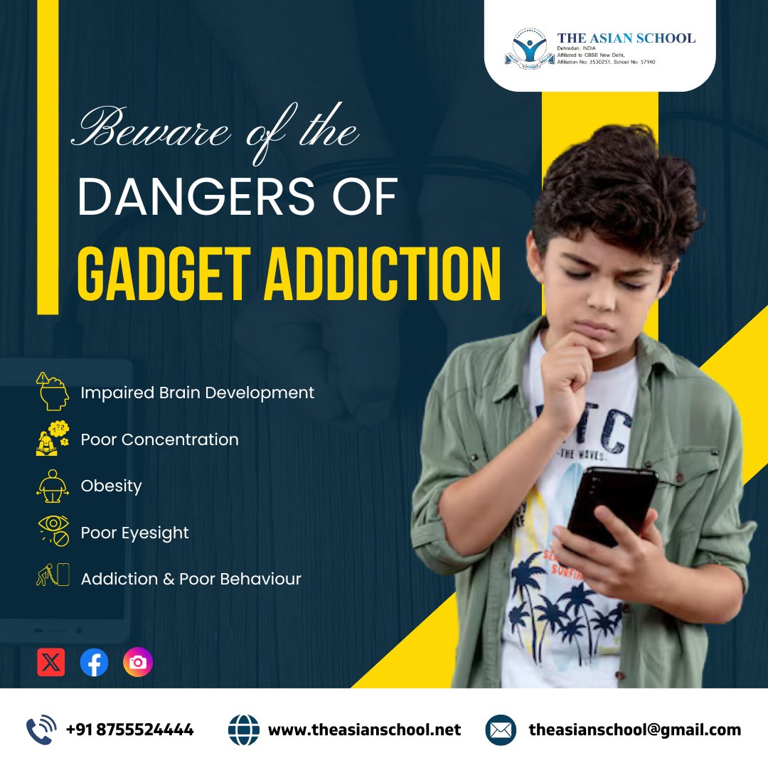 theasianschools's tweet image. 📵 Limit screen time, unlock brighter minds! 🚫✨ Encourage play, learning, and a balanced life.

🌐theasianschool.net

#theasianschool #gadgetaddiction #healthyhabits #screentimecontrol #childdevelopment #parentingtips #digitaldetox #focusonhealth #betterconcentration
