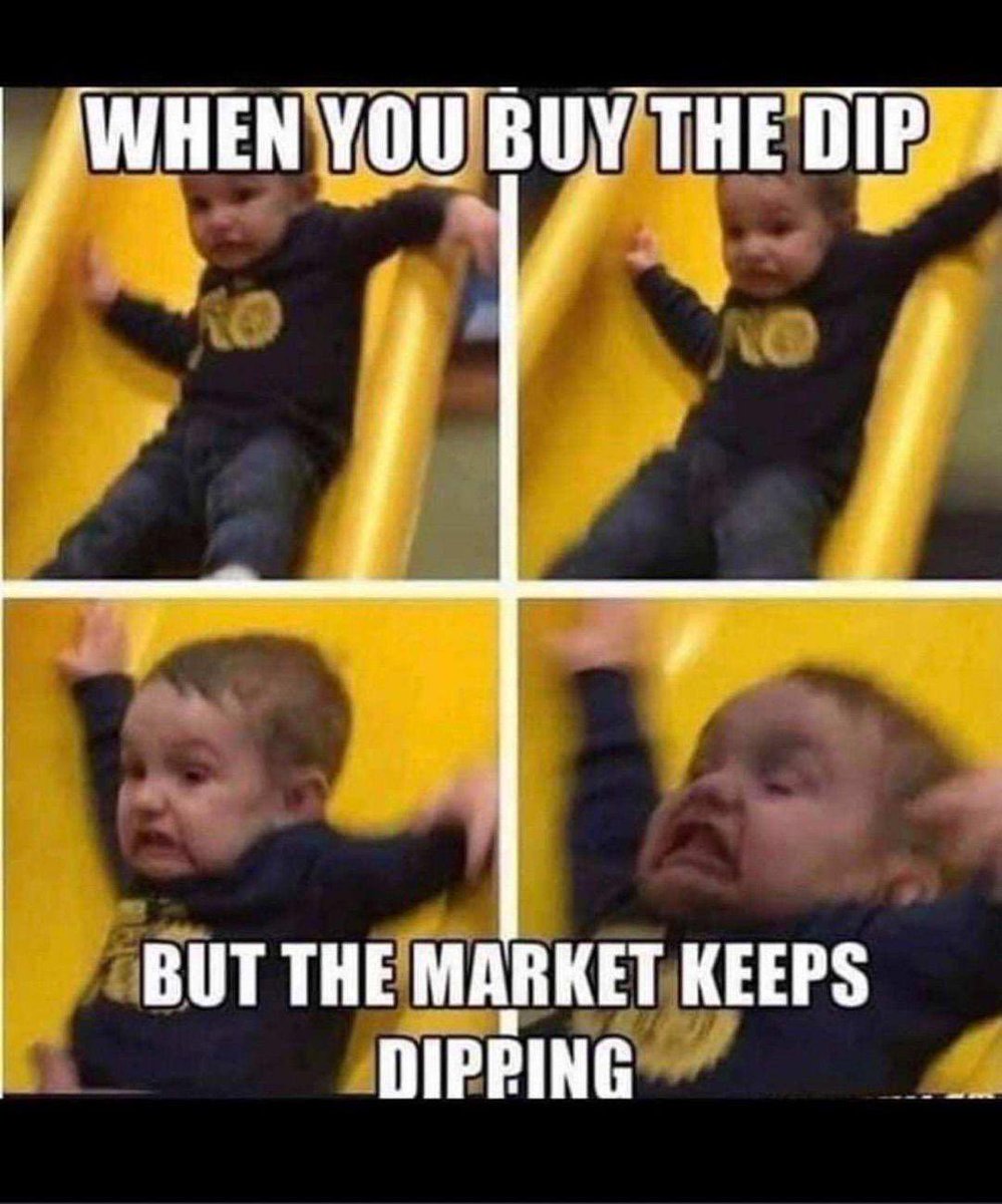 When you buy the dip but the market keeps dipping😥 #forextrading # cryptocurrency #cryptotrading #memesdaily #memesfunny #memes