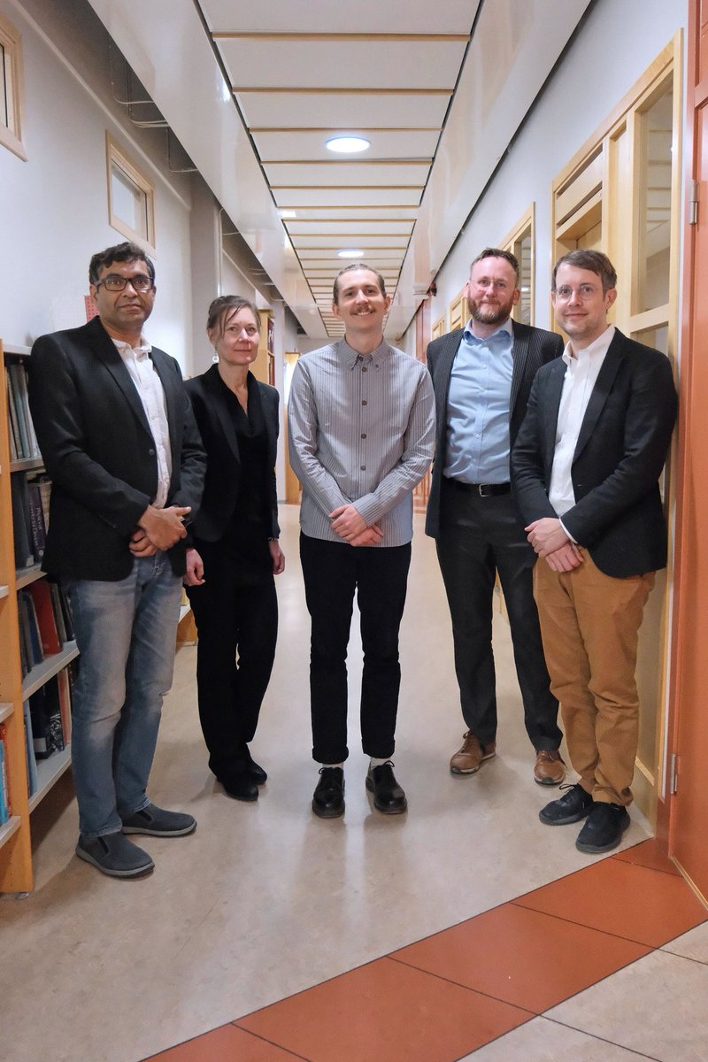 Ångström Advanced Battery Centre (@angstromabc) on Twitter photo Another doctor! Tim Melin successfully defended his PhD thesis titled Dynamics of Solid Electrolyte Interphases in Li-ion Batteries: From Operando Analysis to Mechanistic Insights. The faculty opponent was Prof. Laurence Hardwick from the University of Liverpool. <a href="/chem_angstrom/">Department of Chemistry - Ångström</a> Another doctor! Tim Melin successfully defended his PhD thesis titled Dynamics of Solid Electrolyte Interphases in Li-ion Batteries: From Operando Analysis to Mechanistic Insights. The faculty opponent was Prof. Laurence Hardwick from the University of Liverpool. <a href="/chem_angstrom/">Department of Chemistry - Ångström</a>