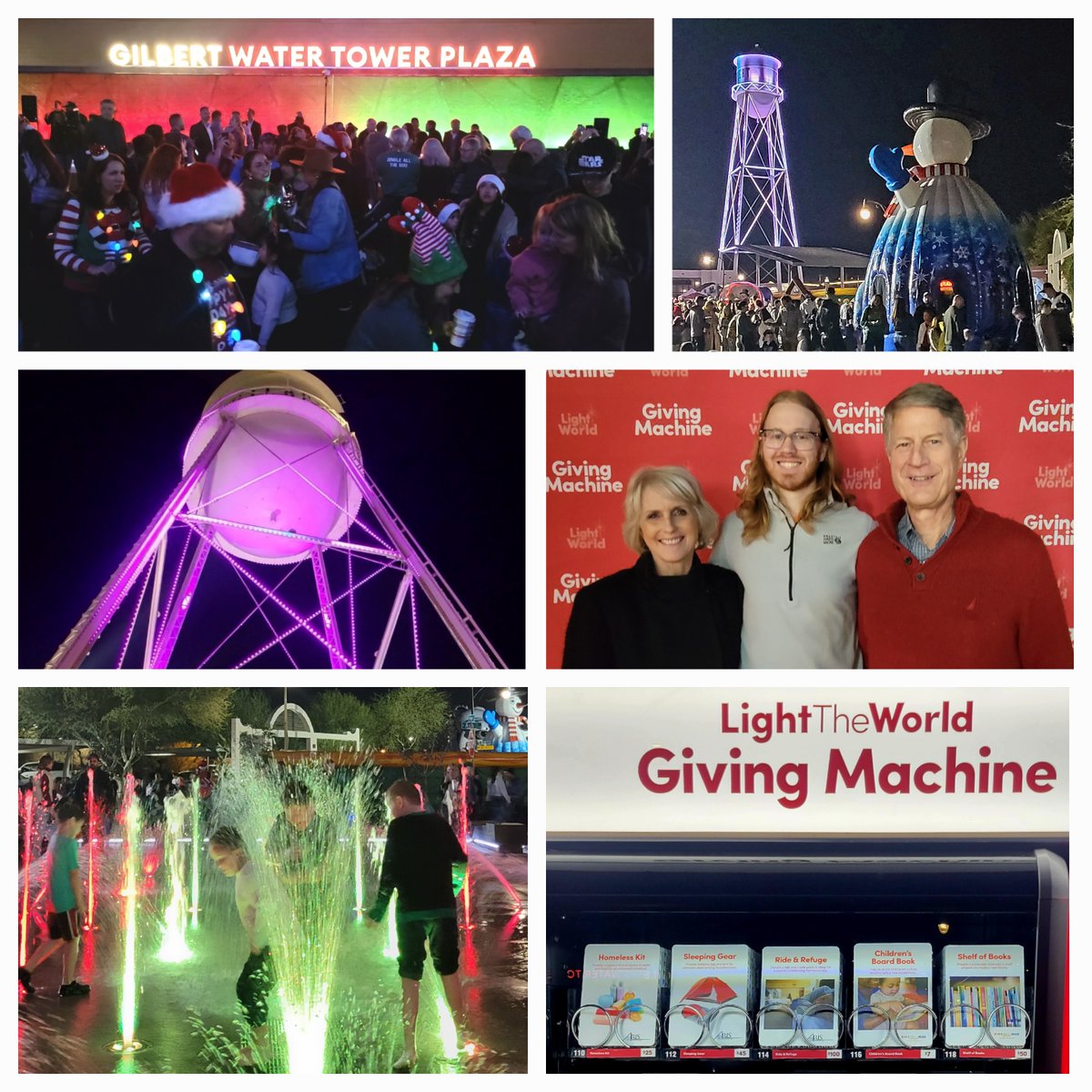 EVPLewis's tweet photo. Enjoyed @EVPartnership time at the @GilbertYourTown #WaterTowerPlaza Park, Grand Reopening in #downtownGilbert; thanks to event sponsor @BuildWillmeng, leaders @Gilbert_Manager @GilbertAZMayor #GilbertAZ Parks&amp;Recreation for organizing &amp; #LighttheWord #GivingMachines volunteers! https://t.co/yhQ4xmvOHd