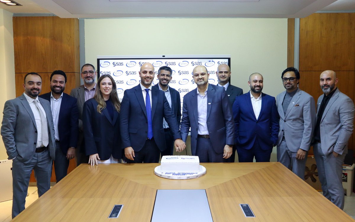 SASMiddleEast's tweet image. We are thrilled to announce our new partnership between SAS and QDS (Qatar Digital Solutions) to drive innovation and transformation in Qatar’s #digital landscape! We look forward to doing great things with QDS! #SASPartners