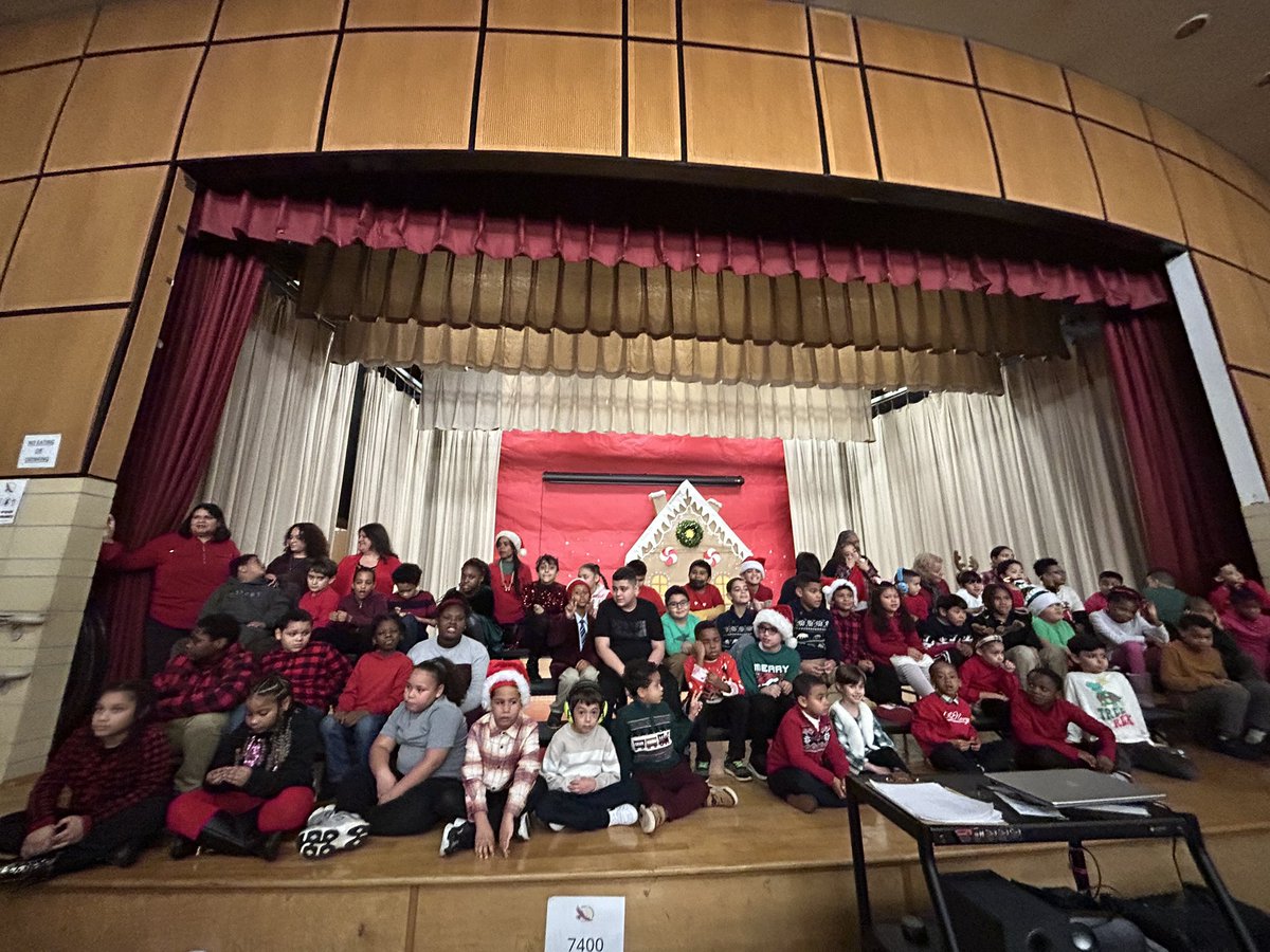 Our Cesar Chavez School Holiday Concerts were INCREDIBLE!   We hosted 2 concerts for our AMAZING families who filled every seat in our  auditorium!   Kudos to Music teacher, Mr. Taylor and students!  OUTSTANDING Performances!  Happy Holidays!  <a href="/PrincipalDelany/">Principal Delany</a> <a href="/YonkersSchools/">Yonkers Public Schools</a>
