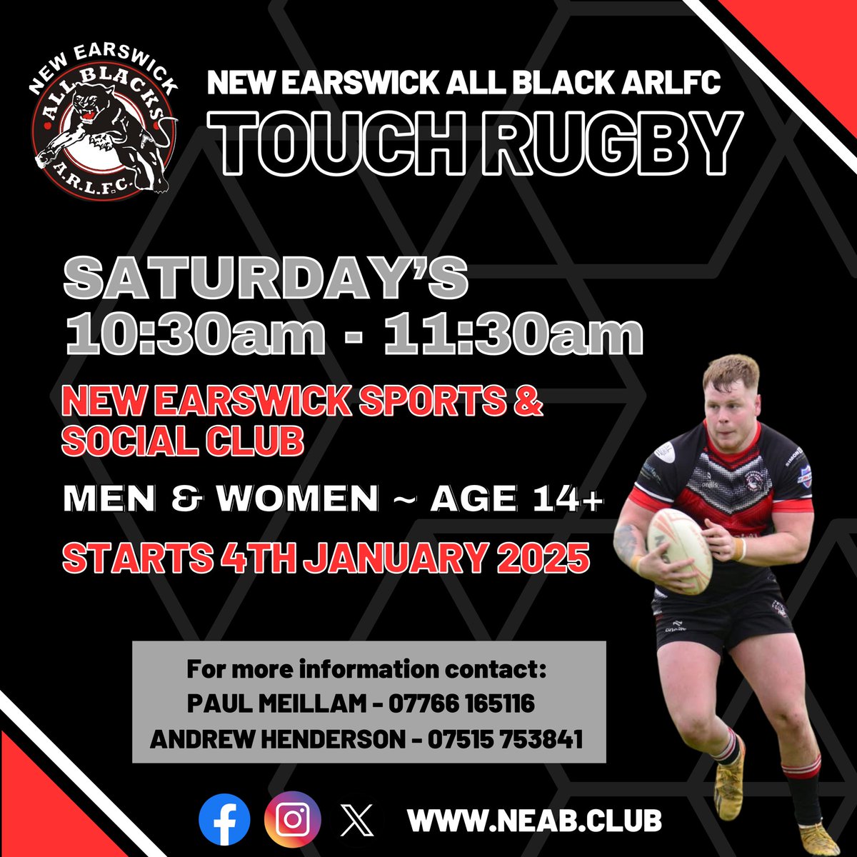 New Earswick All Blacks tweet media