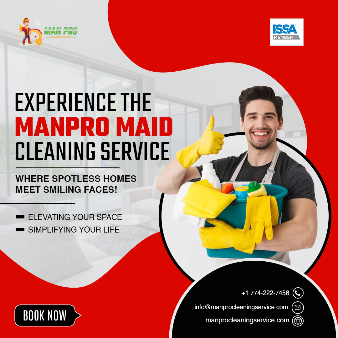 Experience the ManPro Maid Cleaning Service, where spotless homes meet smiling faces! We're here to elevate your space and simplify your life. Discover the difference today!

Visit: manprocleaningservice.com
.
#cleaning #cleaningservice #clean #deepcleaning #officecleaning