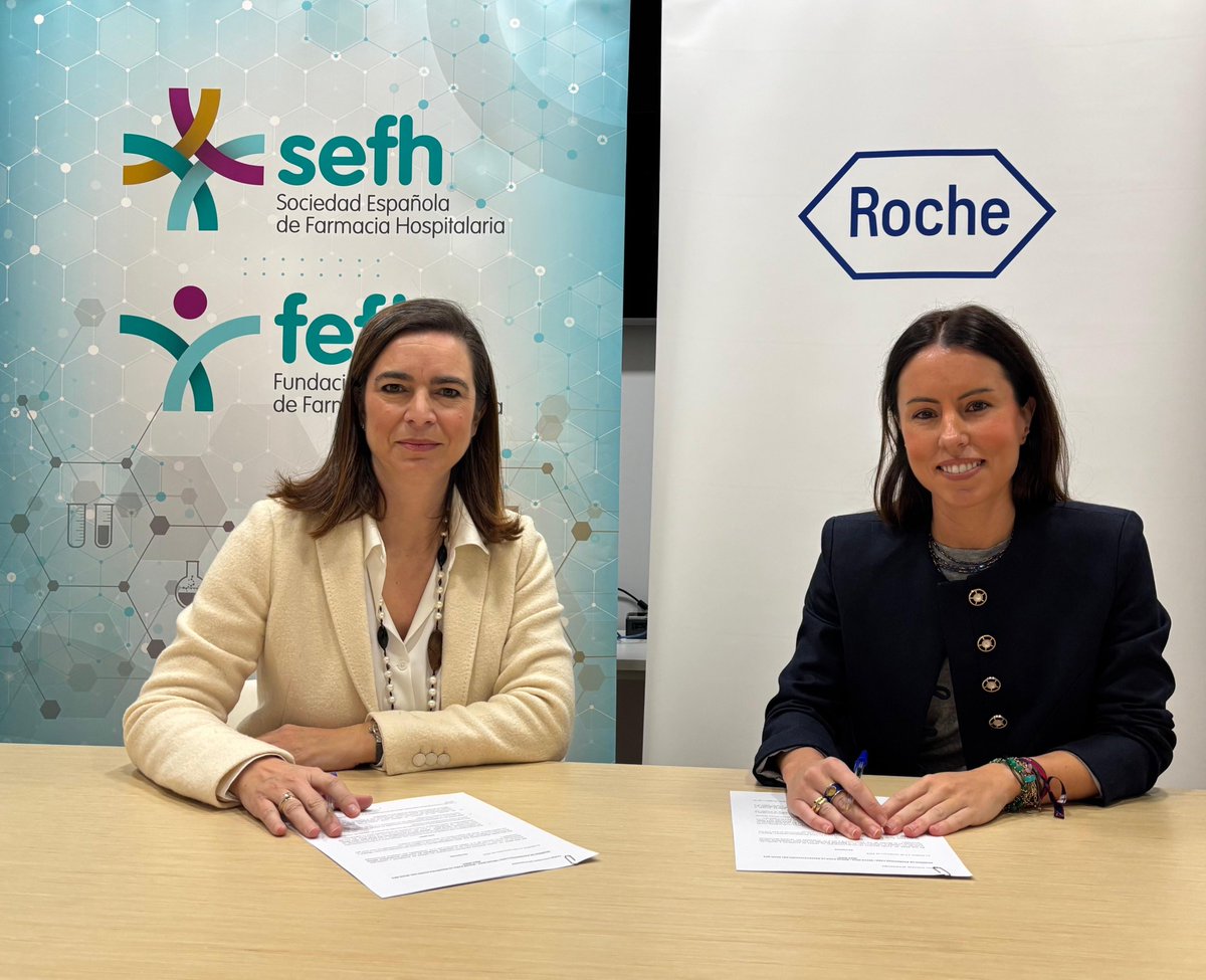 S.E.F.H (@sefh_) on Twitter photo 🇪🇸España es el segundo país del mundo con mayor número de Farmacéuticos con <a href="/BPSweb/">Board of Pharmacy Specialties</a> en oncología (BPS-BCOP), únicamente superado por 🇺🇸Estados Unidos
Desde la <a href="/sefh_/">S.E.F.H</a> impulsamos la formación de los FH en oncohematología y hoy hemos firmado con <a href="/roche_es/">Roche España</a> un acuerdo de colaboración 🇪🇸España es el segundo país del mundo con mayor número de Farmacéuticos con <a href="/BPSweb/">Board of Pharmacy Specialties</a> en oncología (BPS-BCOP), únicamente superado por 🇺🇸Estados Unidos
Desde la <a href="/sefh_/">S.E.F.H</a> impulsamos la formación de los FH en oncohematología y hoy hemos firmado con <a href="/roche_es/">Roche España</a> un acuerdo de colaboración