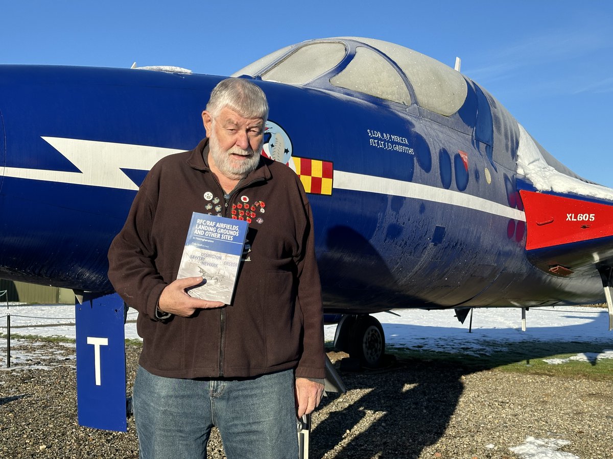 A new self-published book by Newark Air Museum trustee, and part time author, Colin Savill, is now on sale from the Air Museum Shop.

The book is the story of Nottinghamshire’s part in the story of the Royal Air Force and its predecessor.

Read more: bit.ly/3DlqZT7