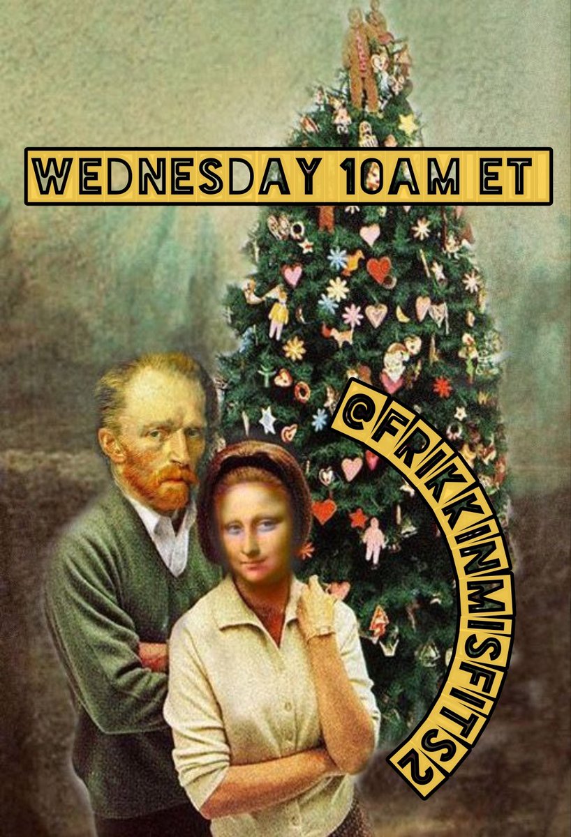 FrikkinMisfits2's tweet image. Lads, ladies and non binary daisies 
Join the Misfits
 Wednesday 10am RT 🇺🇲 / 3pm 🇬🇧 / 
16:00 🇩🇰 
- Where Weird is Cool &amp;amp; Geeks Rule!