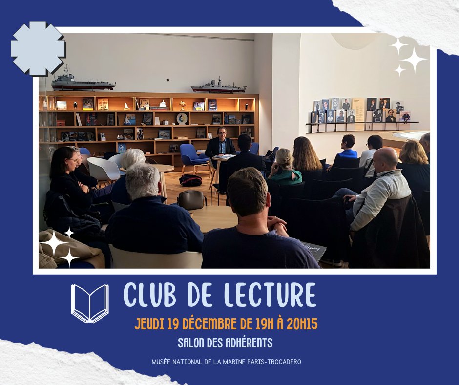 Musée national de la Marine (@museemarine) on Twitter photo 📚 Dernier club de lecture de l'année en partenariat avec <a href="/Lire_ML/">Lire Magazine</a> au musée national de la Marine à Paris-Trocadéro ! Explorez le Grand Nord avec "Le Grand Marin" de Catherine Poulain et l'odyssée "Étraves" de Sylvain Coher. Inscrivez-vous : adherent@musee-marine.fr #Lecture 📚 Dernier club de lecture de l'année en partenariat avec <a href="/Lire_ML/">Lire Magazine</a> au musée national de la Marine à Paris-Trocadéro ! Explorez le Grand Nord avec "Le Grand Marin" de Catherine Poulain et l'odyssée "Étraves" de Sylvain Coher. Inscrivez-vous : adherent@musee-marine.fr #Lecture
