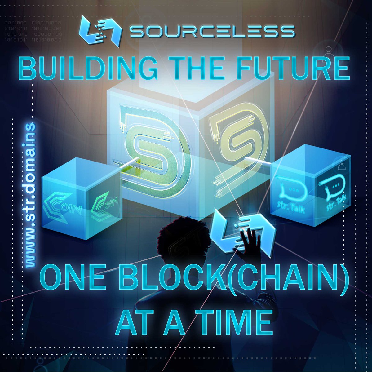 SourcelessB's tweet photo. 🌟 Every Step Counts: Building the Future One Block(chain) at a Time
✅ #STRDomains: Your secure, AI-enhanced digital identity.
✅ #STRTalk: Private blockchain-powered chat.
✅ #ARESAi: Smart assistance, anytime.
🚀 Next: CCoins, STR tokens & secure hardware! https://t.co/TvLMogizG0