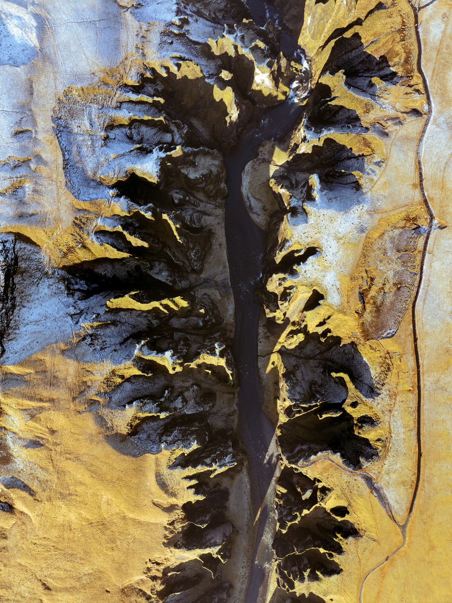 Canyon from Above.
Iceland.