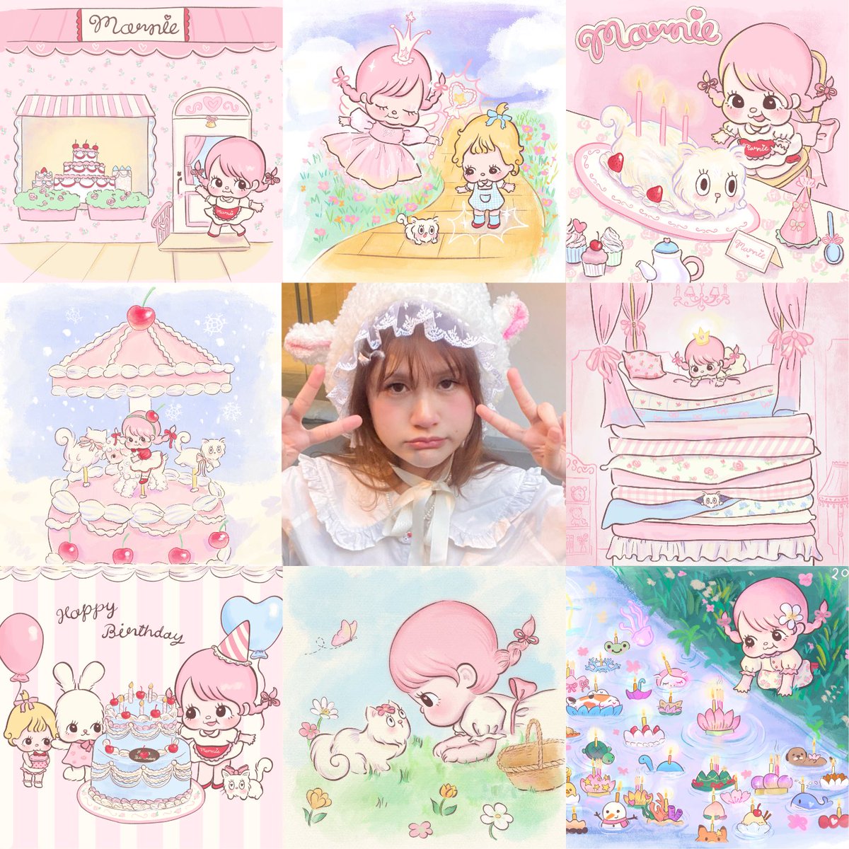 pinkharuland's tweet image. #artvsartist2024 

ปีนี้ได้เดบิวต์น้องมาร์นี่ถึงแม้จะแอบว่ามาหลายปีแล้ว งานส่วนใหญ่เป็นงานดองเต็มไปหมด (ในนี้ก็แอบใส่งานวาดไม่เสร็จด้วยง่ะ55555) แต่ก็ดีใจมากๆที่ได้เปิดตัวน้องและก็มีคนมาสนใจจริงๆค่ะ รู้สึกยังแจกความสดใสไม่มากพอในปีนี้ ปีหน้าจะทำให้ดีขึ้นไปอีกค่ะ คิคิ💖
