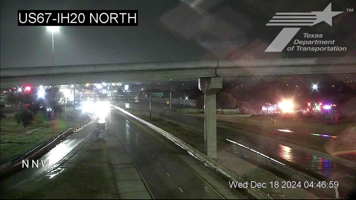 Traffic Alert: Dallas County Sheriff’s Office Traffic Deputies have eastbound I-20 to northbound Highway 67 is shut down due to an overturned 18-wheeler on the ramp.  northbound ramp closed at this time. No injuries. (Post time 4:45am)