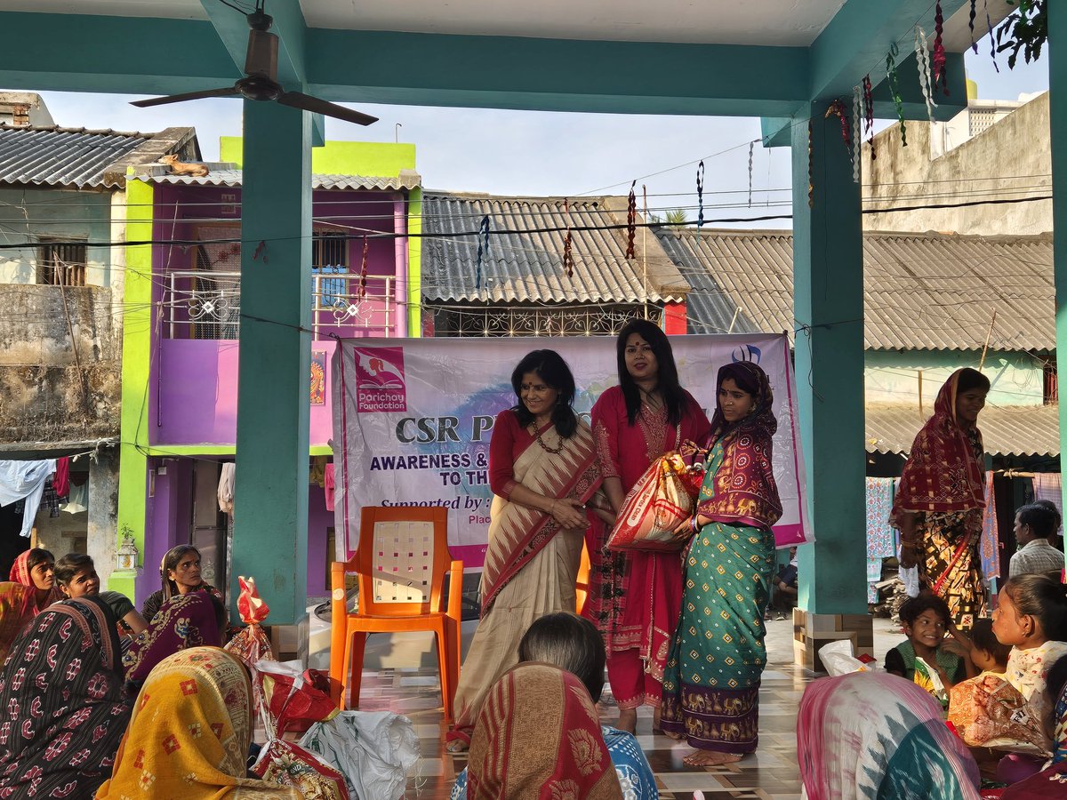 rosalinpatsani's tweet photo. Monthly Distribution Drive - CSR Project RailTel Corporation of India Ltd. (Under Ministry of Railways)
#SDG3goodhealthandwellbeing #CSRprojects #ProjectPoshan #bringingsmiles #parichayfoundation #ourworkourparichay https://t.co/3kexOUDMFG