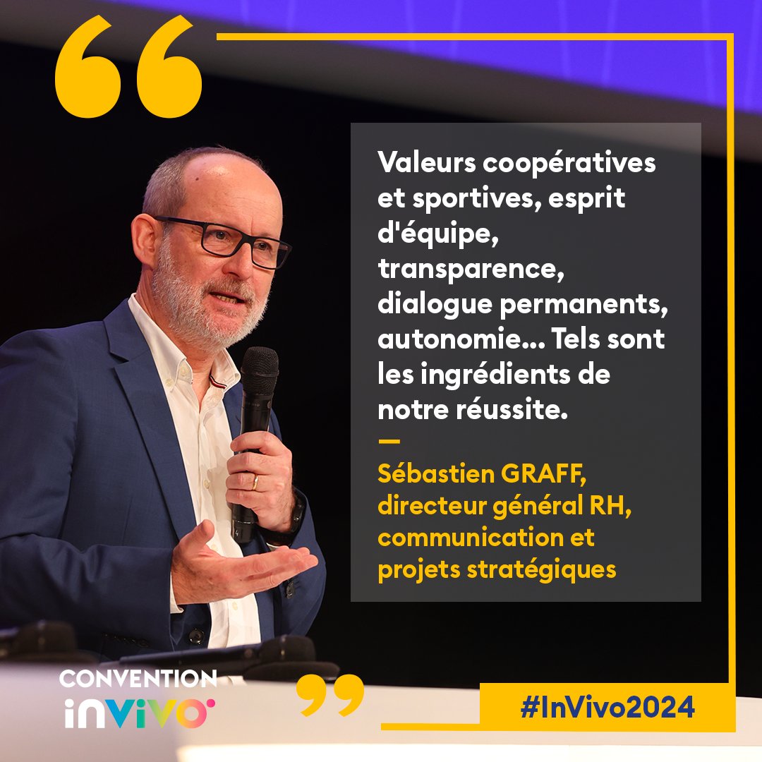 La recette du  succès selon <a href="/SebastienGraff/">Sébastien Graff</a> !
#InVivo2024