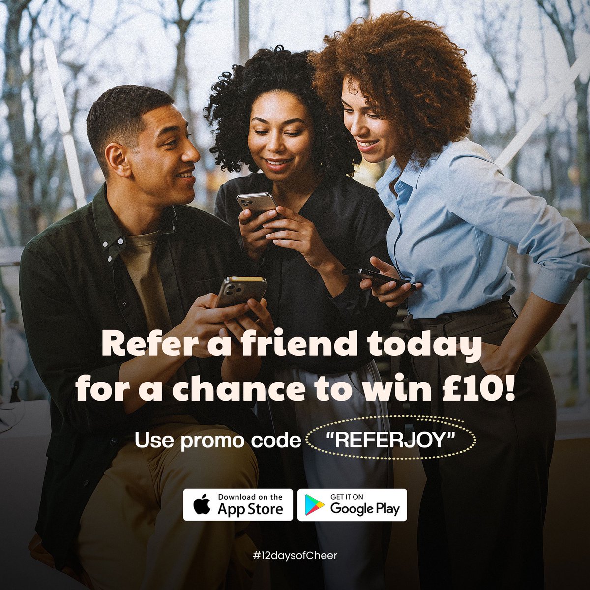 ohentpay's tweet photo. Refer your friends today and WIN £10 when they complete their first transaction! 🎉

#12daysofcheer https://t.co/Ukd2F3IeDD