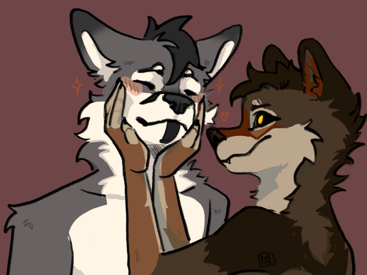 YCH featuring <a href="/Dre3mrr/">Sam 🐺 🐺 🐺</a> &amp; <a href="/GlaedrWolf/">Glaedr</a> ~