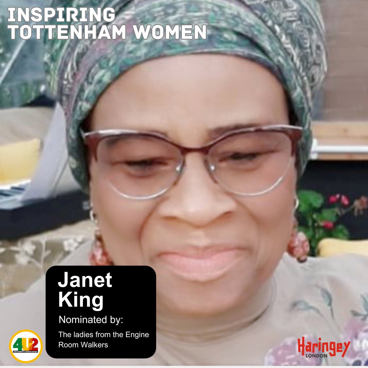 4u2newsmag's tweet photo. Our second nomination, Janet King

Please continue reading the nomination in the comments below: 
'At the age of 84, Janet has been a pioneer of inspiration in
Haringey. 
#4u2newsmag #haringeycouncil #empowerher #inspiretottenhamwomen #inspiringtottenhamwomen #celebratingus https://t.co/dynsrS8f8u