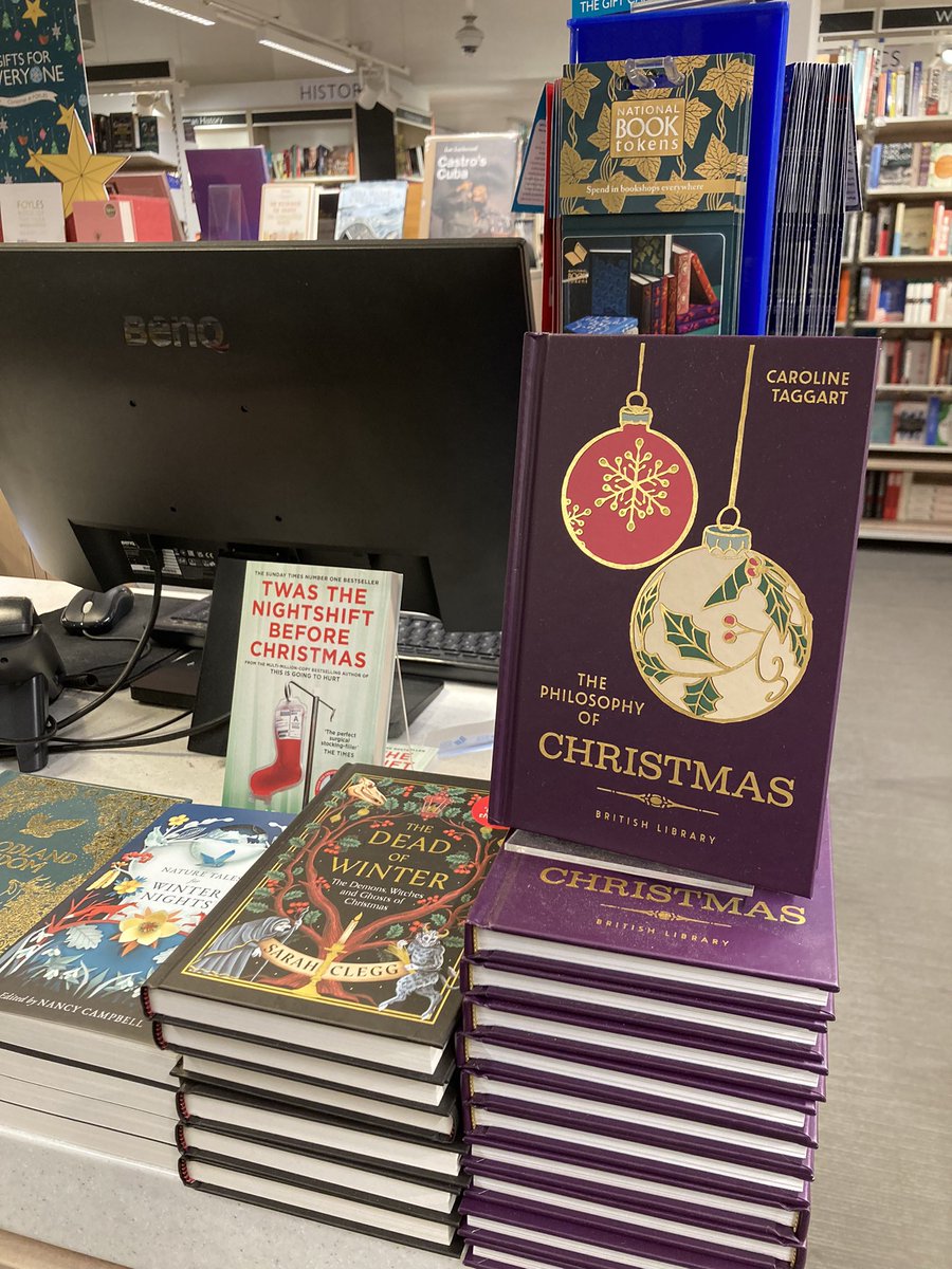 British Library Publishing (@bl_publishing) on Twitter photo On our trip out yesterday it was extremely heartening to see The Philosophy of Christmas by <a href="/CiTaggart/">Caroline Taggart</a> next to the tills in so many shops! Here it is in <a href="/Foyles/">Foyles Bookshop</a> CXR. Thank you booksellers of London! On our trip out yesterday it was extremely heartening to see The Philosophy of Christmas by <a href="/CiTaggart/">Caroline Taggart</a> next to the tills in so many shops! Here it is in <a href="/Foyles/">Foyles Bookshop</a> CXR. Thank you booksellers of London!