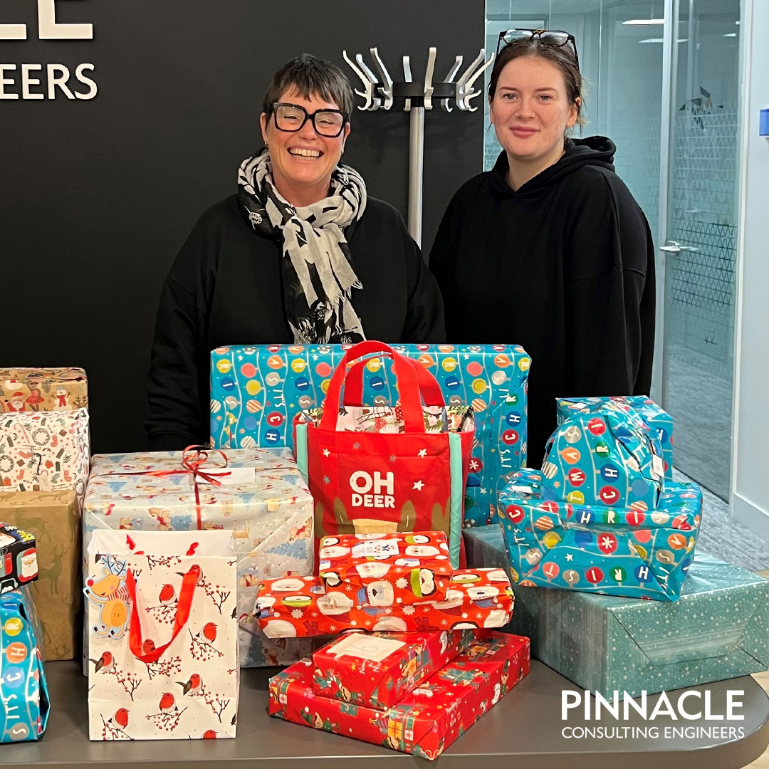 Pinnacle_Advice's tweet photo. Staff from our Welwyn Garden City office have donated Christmas gifts for children at a local refuge. Thanks to everyone involved.
 
#pinnacleconsultingengineers #civilengineering #structuralengineering #pinnaclepeople #christmas https://t.co/EmLp4bEB2s