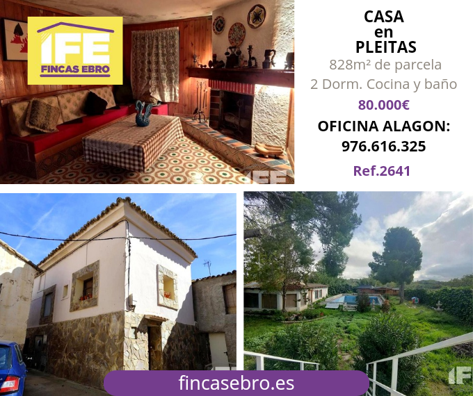 FincasEbro's tweet photo. 🏡 ¡Refugio rural a 30 min de la ciudad! 🌳 Casa de pueblo de 147 m² con 2 dormitorios, jardín de 700 m², piscina, terraza con vistas y barbacoa. Incluye 2 edificios de madera (almacén y taller). ¡Perfecta para desconectar!

📞 Ref. 2641
#ruralesvida #FincasEbro https://t.co/kg5Q3CaUYs