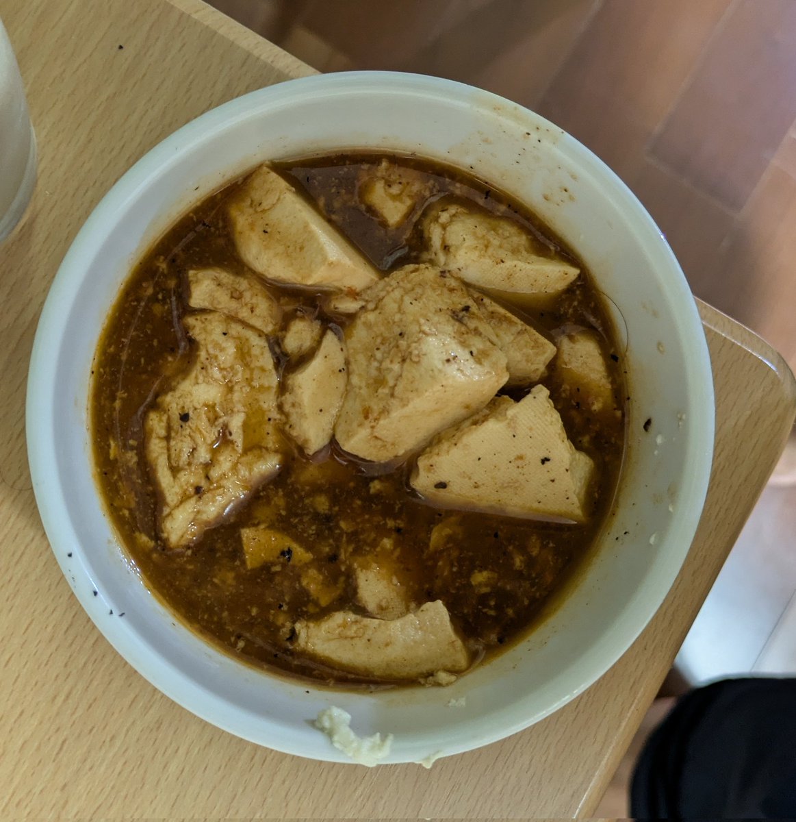 wism03's tweet photo. 今日の夕食。マ-ボ-豆腐が渾身🙏 https://t.co/IjJV1FpBRH