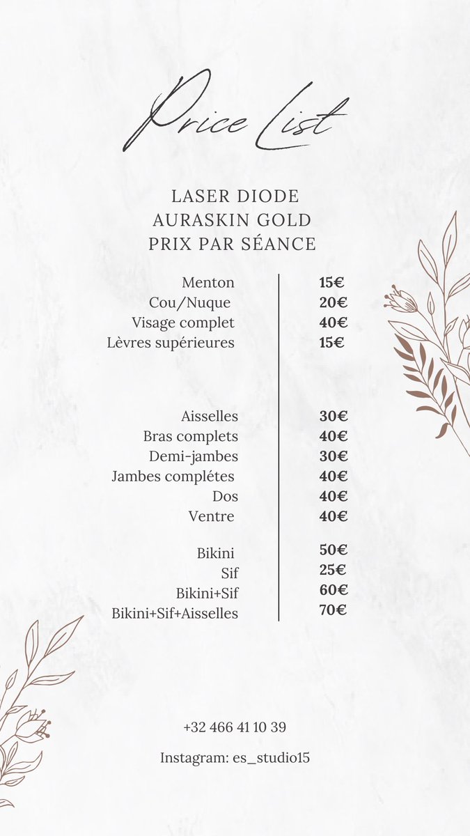 HEssmaiki's tweet photo. Coucou, je fais du laser diode AURASKIN GOLD sur Bruxelles plus précisément à Laeken si y’en a qui sont intéressés hésitez pas à me contacter sur Instagram es_studio15 ☺️ https://t.co/gr4mxclBI8