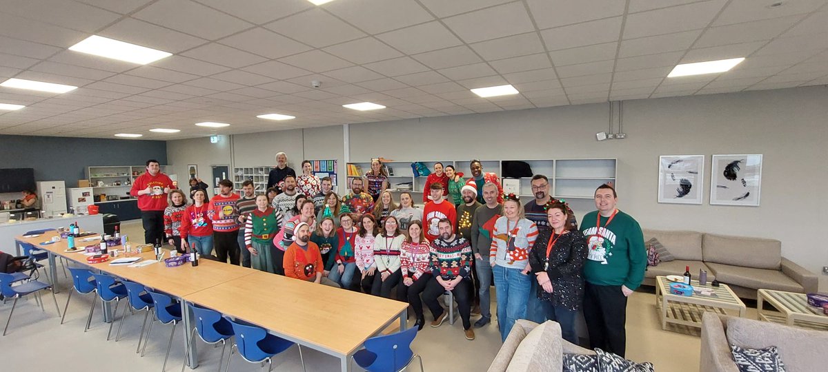 #ChristmasJumper day here in Stepaside in aid of <a href="/rareireland/">RARE Ireland</a> 🎄🎅🏼 

The staff really committed 💯💝