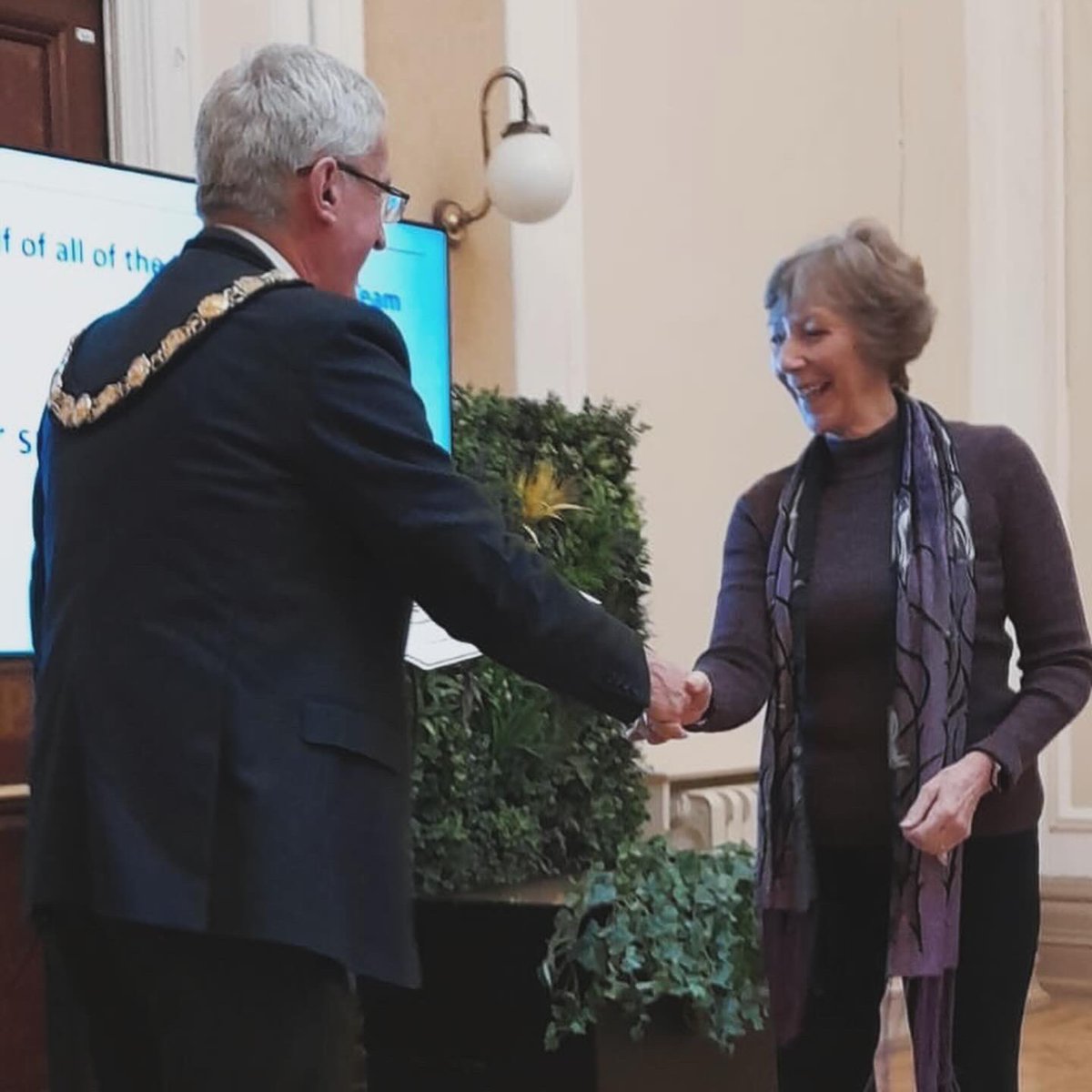 Home-Start Richmond, Kingston & Hounslow (@homestart_rkh) on Twitter photo 🌟 A Big Thank You to Our Amazing Volunteers! 🌟 This week we got together to celebrate our incredible volunteers! It was such a joy to catch up and we were thrilled to have the Mayor of Richmond join us to present Long Service Awards 💙 <a href="/LBRUTMayor/">Mayor of Richmond</a> #VolunteerHeroes #ThankYou 🌟 A Big Thank You to Our Amazing Volunteers! 🌟 This week we got together to celebrate our incredible volunteers! It was such a joy to catch up and we were thrilled to have the Mayor of Richmond join us to present Long Service Awards 💙 <a href="/LBRUTMayor/">Mayor of Richmond</a> #VolunteerHeroes #ThankYou