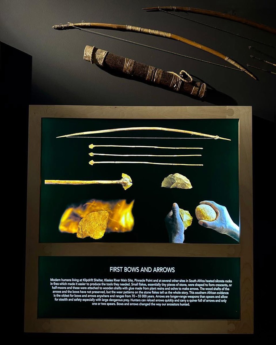 SapienCE_UiB's tweet photo. A new #SapienCE-related exhibition opened on Dec 16 at #Blombos Archaeological Museum in Still Bay 🇿🇦! 🫶👏🇳🇴
@UiB_AHKR @WitsUniversity https://t.co/tnIGHxeTWf