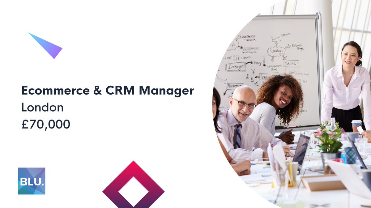 Join a fantastic beauty business! 🔔 💅 

Our client is looking for an Ecommerce and CRM Manager; paying up to £70,000.

Apply: blu-digital.co.uk/job/ecommerce-… 

#ecommercejobs #crmjobs