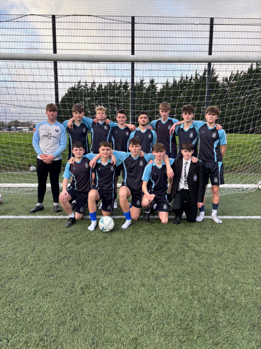 Well done to our U16 Football Team who won their playoff 4-0 against Coleraine College to progress to the semifinals of their competition. Four great goals from Jordan and a big penalty save by Kodi helped secure a great victory. Well done boys!