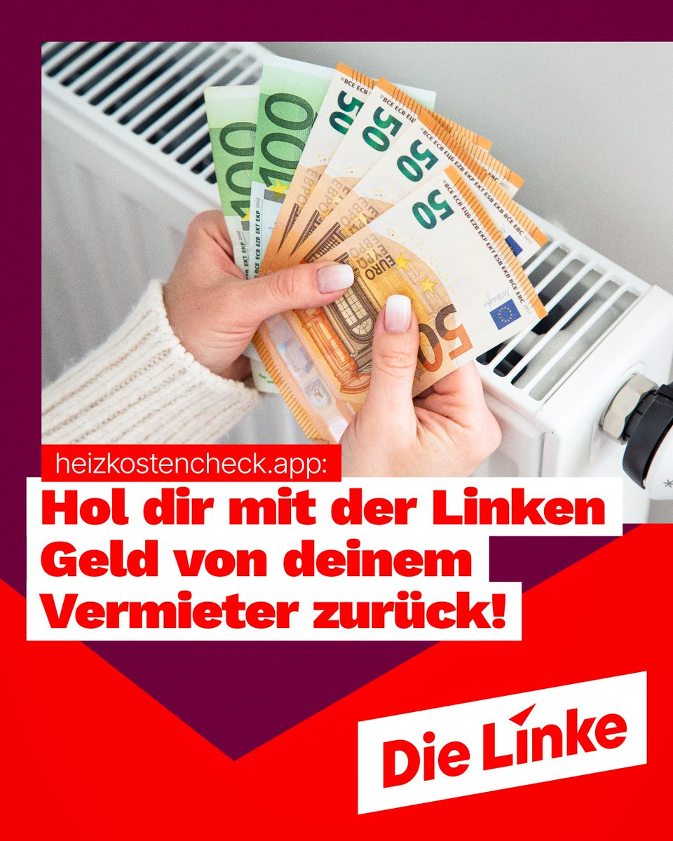 Mach jetzt den Heizkostencheck und hole Dir mit uns Geld vom Vermieter zurück! Denn: In vielen Fällen rechnen Vermieter Heizkosten pauschal falsch ab. Wir prüfen deine Heizkostenabrechnung! Jetzt auf heizkostencheck.app
