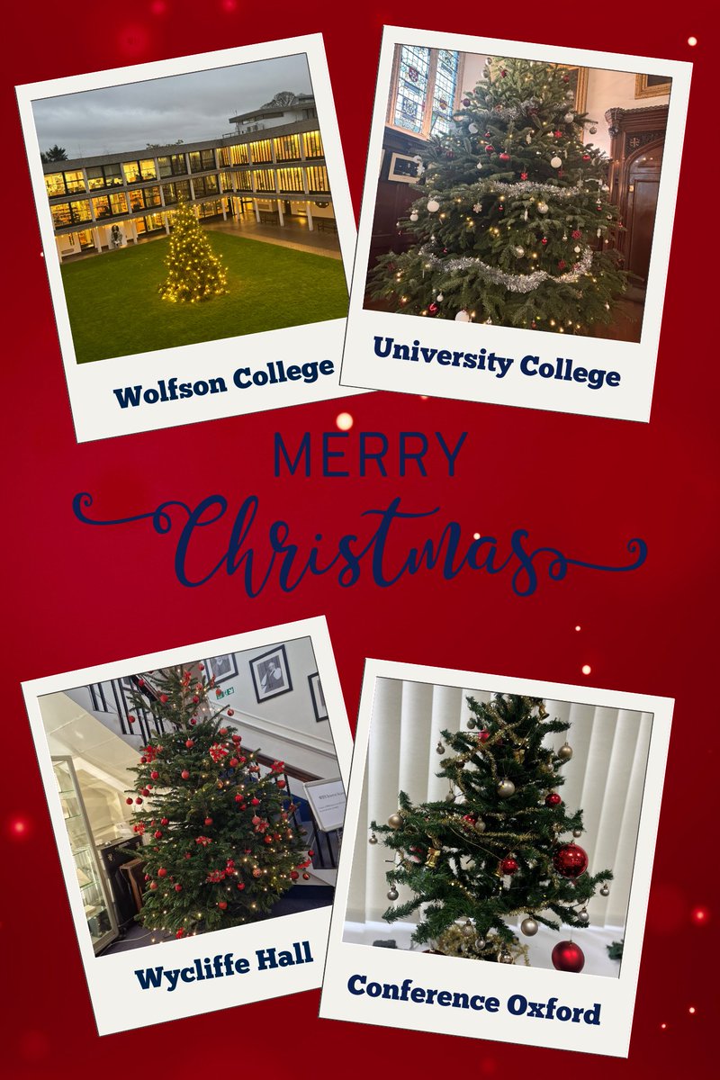 🎄As the holiday season it's here, we thought it would be nice to share some of our Conference Oxford members' Christmas trees! Let's give a round of applause to all our members for their creativity and Christmas spirit 😍 

We are happily accepting Christmas 2025  bookings!