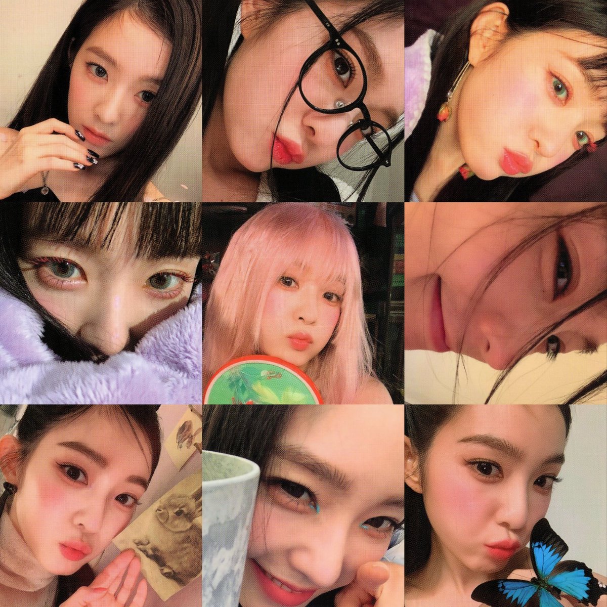 picsofirene's tweet photo. ladies and gentlemen, i present to you the photocard master irene. https://t.co/tDrx6qYOFt