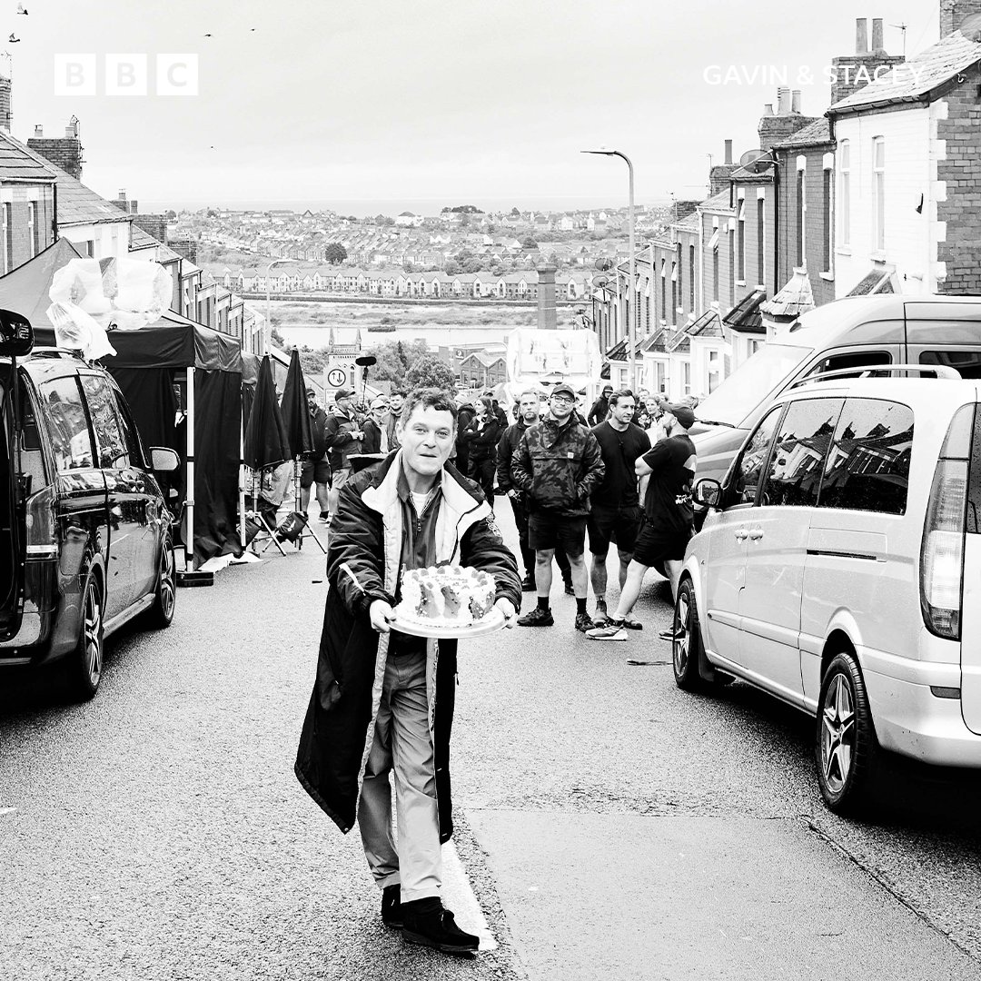 BBC's tweet image. Oh, we’re not crying, you are 👆

That’s a wrap 🥹

Watch the last ever episode of #GavinandStacey on #iPlayer NOW!