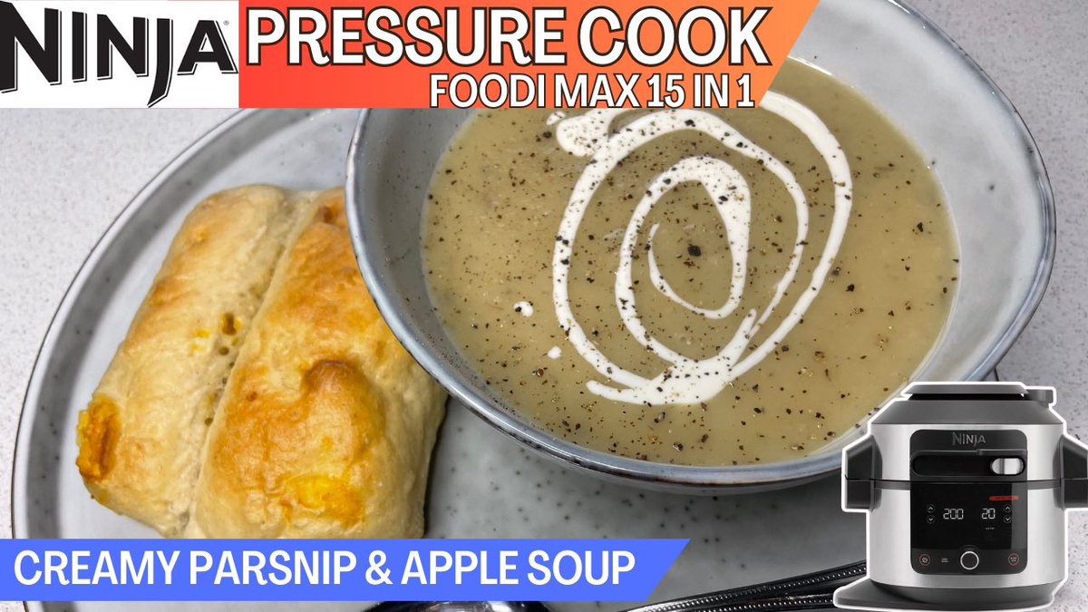 susannahsaville's tweet photo. HOW TO MAKE: Creamy Parsnip &amp; Apple Soup in your Ninja Foodi on Pressure Cook mode…

https://t.co/h1b1nTc22N

#ninjafoodi #pressurecook #parsnipsoup #parsnip #apple #soup https://t.co/UaBwplsbt7