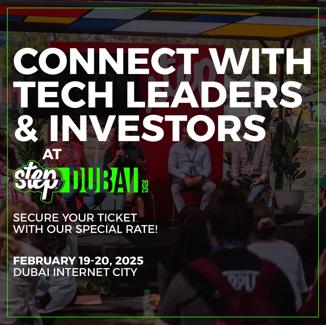 🚀Calling all founders, innovators, and tech enthusiasts! Join us at Step2025 <a href="/stepconference/">Step</a>, the Heartbeat of Tech in MENA, happening on February 19-20 at Dubai Internet City.

Use our unique code [IPARK] to grab exclusive discounted tickets: bit.ly/3VrkfJH