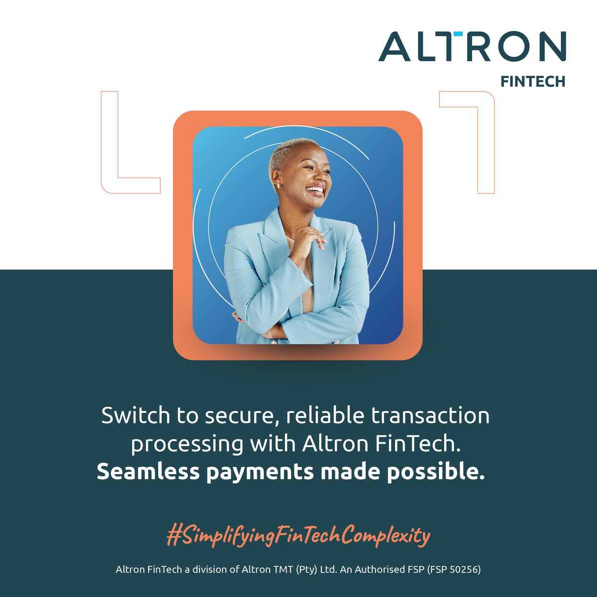 AltronFinTech's tweet image. Experience safe, secure, and reliable payment processing with Altron FinTech’s transaction switching. From high-volume transactions to real-time authorizations, we ensure seamless payment experiences across industries. eu1.hubs.ly/H0fd73h0

#SimplifyingFinTechComplexity