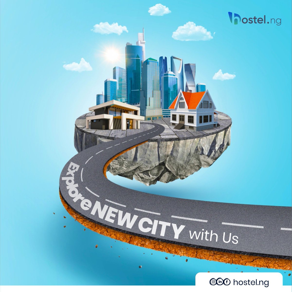 HostelNg's tweet photo. New city, new adventures! Let https://t.co/gDtXxajrCs find you the perfect spot. 🌍🏙️

#ExploreWithUs #Hostelng #New https://t.co/WqPDct0Sga
