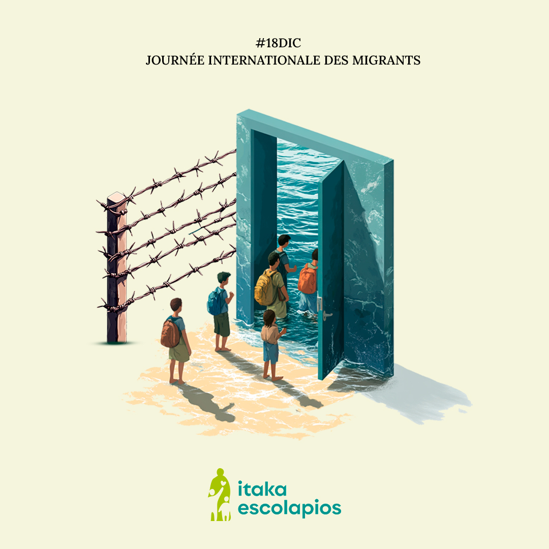 itakaescolapios's tweet photo. 18 DE DICIEMBRE: DÍA INTERNACIONAL DE LAS PERSONAS MIGRADAS
Desde Itaka-Escolapios nos comprometemos a seguir profundizando en nuestros programas de acogida, alfabetización, acompañamiento y apoyo de las personas migrantes, así como a crecer en sensibilidad. https://t.co/Dd8mGPDC0U