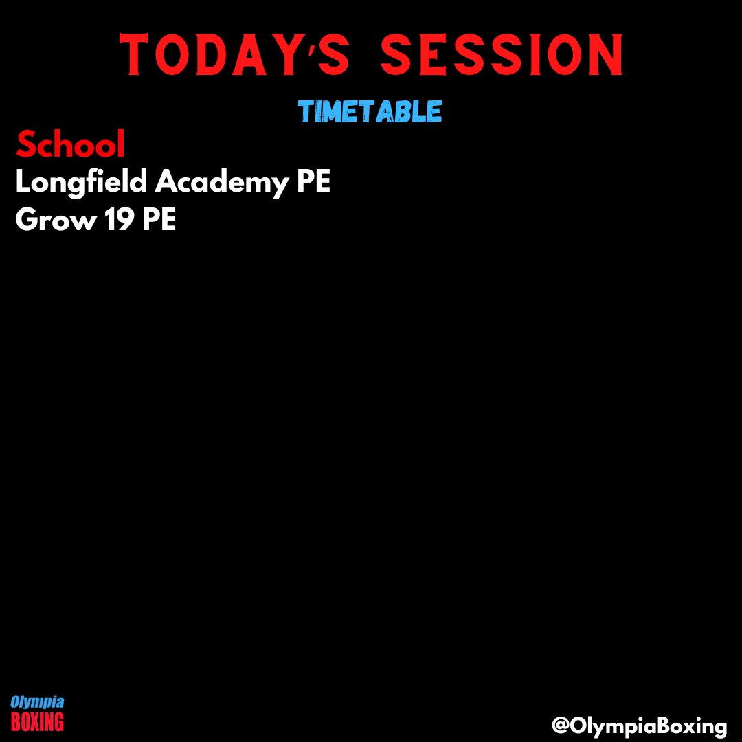 Today's Sessions 🥊
#boxinginschools #doorstepsport