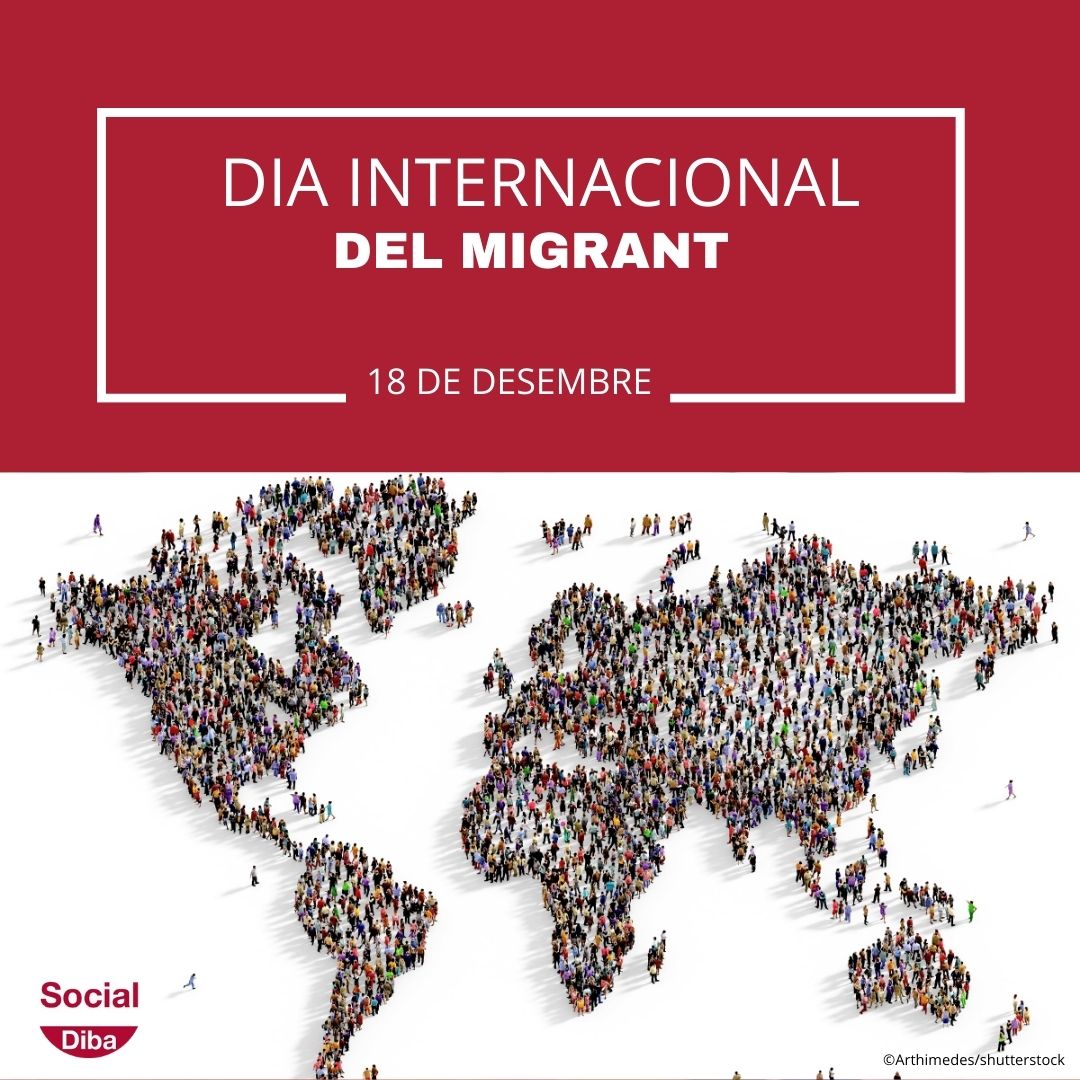 🌐 #18Desembre | Avui commemorem el #DiaInternacionalMigrant, reconeixent l’aportació de les persones migrades al desenvolupament dels nostres pobles i ciutats. 

🤲Continuem treballant per fer-los espais d’acollida, convivència i lliures de discriminació.

#SocialDiba 

🧵1/2 ⬇️