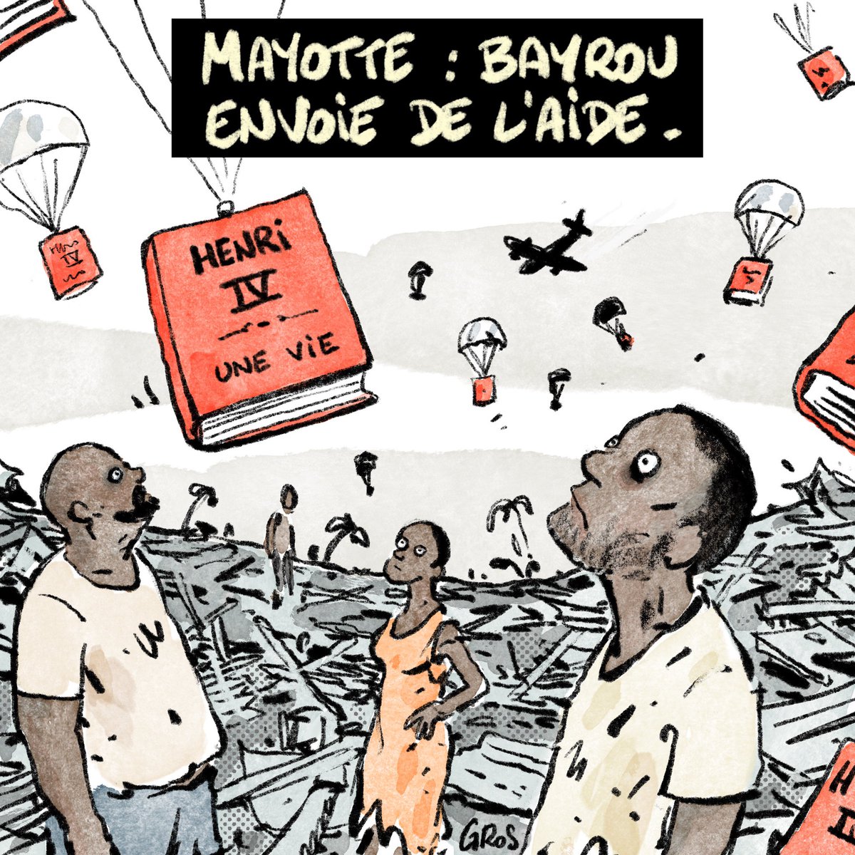 GrosPascal's tweet photo. Le Premier Ministre sur le pont dans @humanite_fr https://t.co/huF5KSV1eq