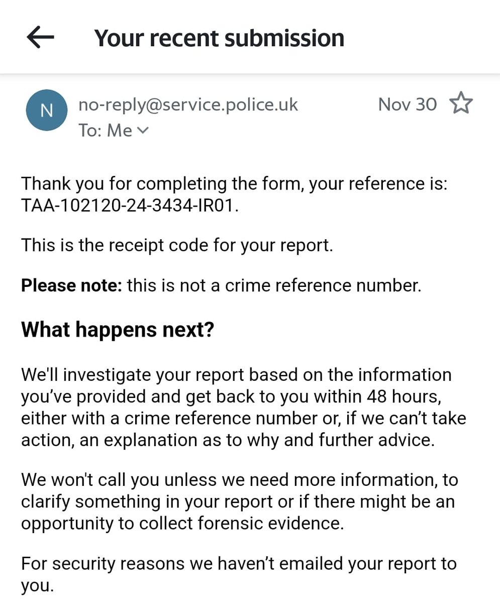 roguetrader1980's tweet photo. So with all these other lies you need to ask why do they NOT want to investigate a crime reported of someone being drugged and assaulted? Two tier policing with someone disliked by police getting a totally different level of service. @SkyNews @BBCLookEast @TheSun @itvanglia https://t.co/vOgwCZ8uSP
