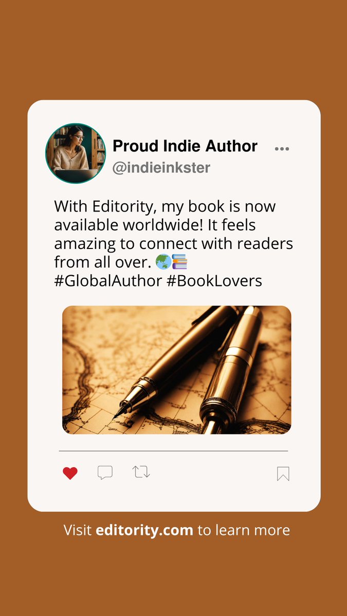 editority's tweet image. Ready to bring your book to life? At Editority, we offer everything you need from typesetting and publishing to marketing and author website creation. Let&apos;s turn your creativity into a masterpiece and share it with the world. 🌟📚 #Editority #PublishingServices #AuthorSupport