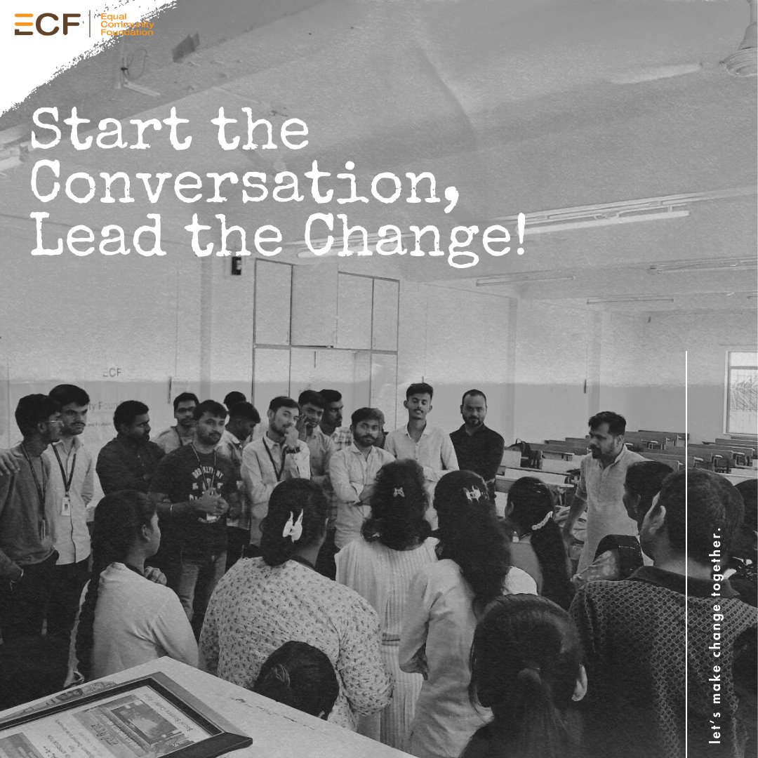 ECF India (@ecfindia) on Twitter photo It was an inspiring day of learning and reflection with students of Bharati Vidyapeeth.
The goal?
To break down barriers, challenge misconceptions, and promote a more equal and respectful world.
Reach out to info@ecf.org.in to get started.
#YouthForChange It was an inspiring day of learning and reflection with students of Bharati Vidyapeeth.
The goal?
To break down barriers, challenge misconceptions, and promote a more equal and respectful world.
Reach out to info@ecf.org.in to get started.
#YouthForChange