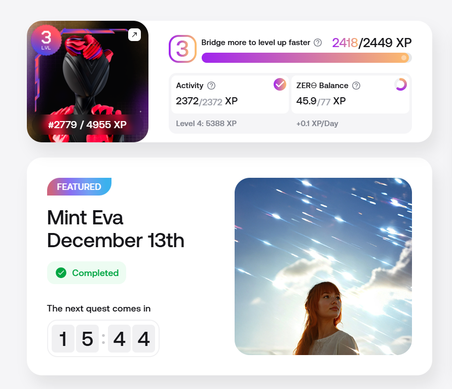 0xmacaroni's tweet photo. 🔰Kèo ví #Zerion làm L2 #Zeronetwork này anh em không muốn bỏ tiền ra làm task mint hàng ngày của nó thì có thể cầu $ETH lên mạng Zero của nó holde trên ví để tăng XP nhận được hàng ngày.
Ae nào chưa làm có thể join ở đây luôn nhé :
👉https://t.co/Yg8yXOYke5
code : 8O0QJEESO
🔰Kèo ví khá ngon, backer có #Coinbase đầu tư , sắp tới mùa #Airdrop thì quy đổi XP ra token sẽ ngon đấy, kèo này tốn kém nên ít được fomo :)) mà kèo nào ít fomo thường ăn mới đậm :))
Hướng dẫn chi tiết mọi ngư���i đọc bài dưới nhé 👇👇