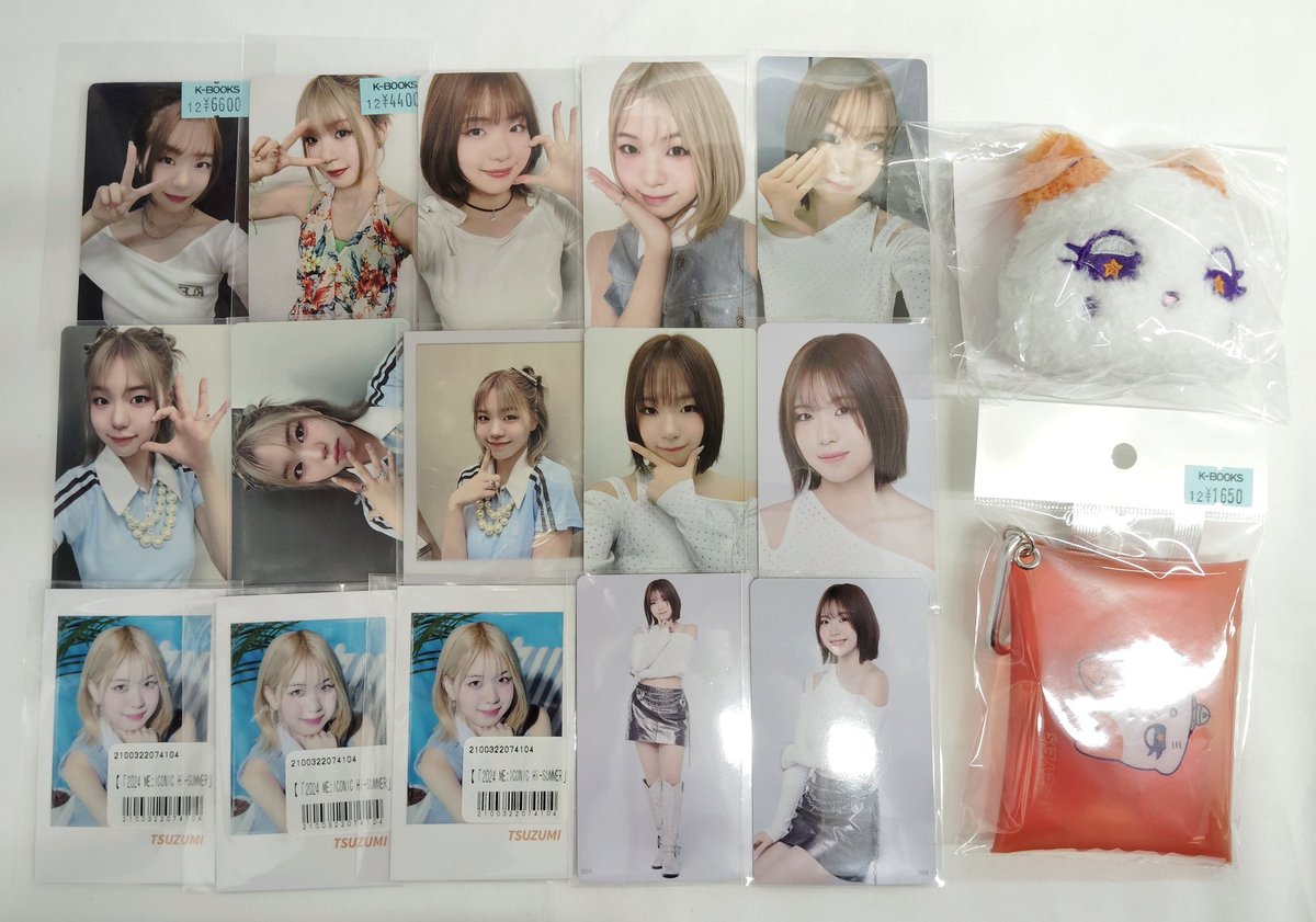 ME_I 【入荷情報】 海老原鼓ちゃんのトレカ、グッズが纏まって入荷しま