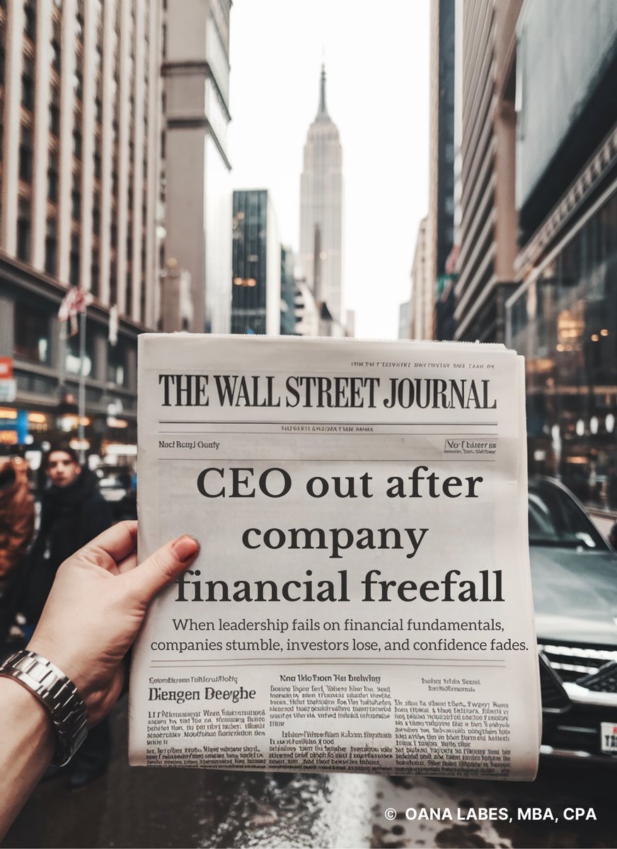 IAmOanaLabes's tweet image. Most CEOs think mastering financial intelligence is their CFO’s job.
But here’s the truth:
If you can’t connect your strategy to the numbers driving it, you’ll struggle to grow—and fail to lead.
Download my free guide to instantly upgrade your financial acumen: 10 Essential…